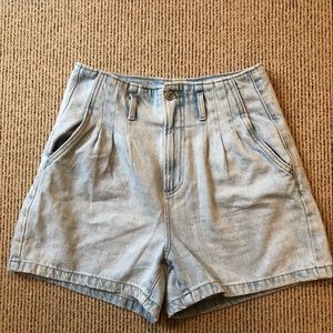 Garage High Rise Denim Shorts